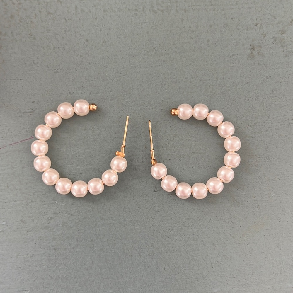 Pearl Hoops